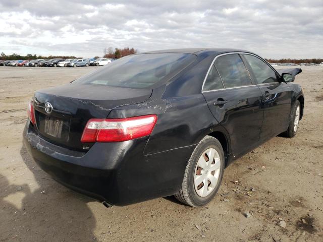 JTNBE46K673097431 - 2007 TOYOTA CAMRY CE BLACK photo 4