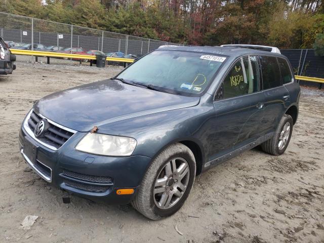 WVGEM77L94D082856 - 2004 VOLKSWAGEN TOUAREG 4. GRAY photo 2