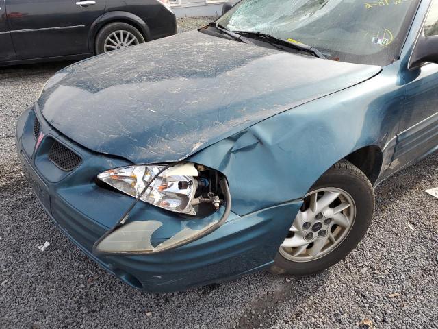 1G2NF52F32C227871 - 2002 PONTIAC GRAND AM S GREEN photo 9