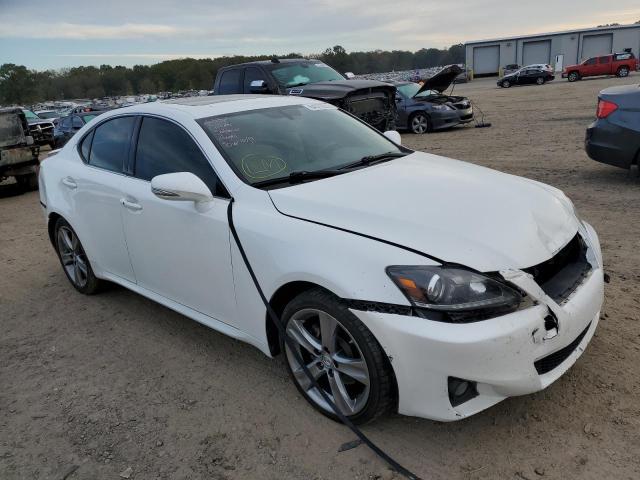 JTHBF5C20B2101756 - 2011 LEXUS IS 250 WHITE photo 1