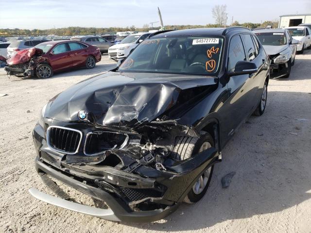 WBAVL1C5XEVY12309 - 2014 BMW X1 XDRIVE2 BLACK photo 2