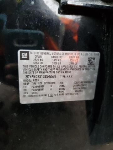 3GYFNCE31GS549588 - 2016 CADILLAC SRX PERFOR 黑色 照片 10