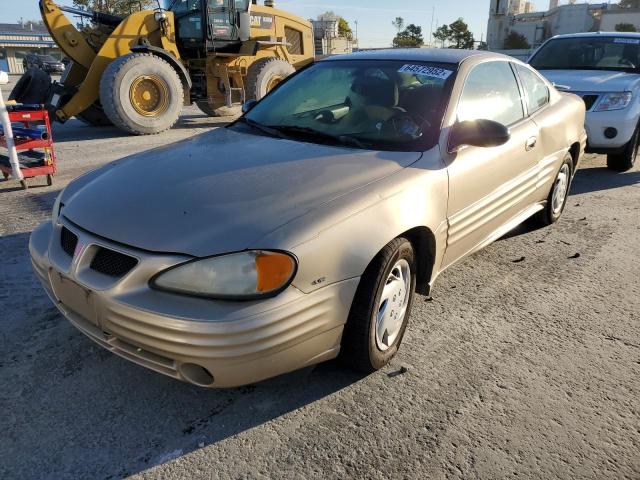 1G2NF12EX2C249463 - 2002 PONTIAC GRAND AM S GOLD photo 2