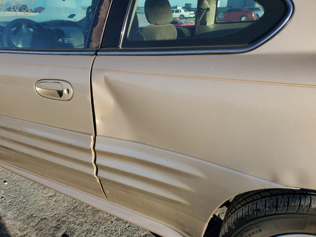 1G2NF12EX2C249463 - 2002 PONTIAC GRAND AM S GOLD photo 9