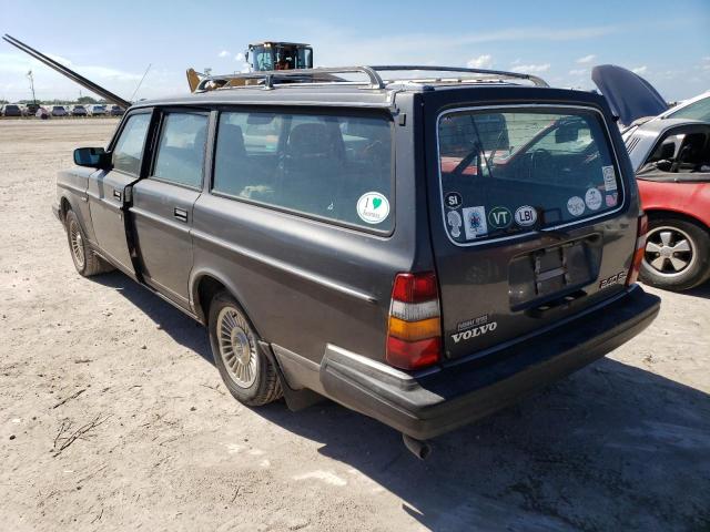 YV1AX8851K1833117 - 1989 VOLVO 245 DL GRAY photo 3