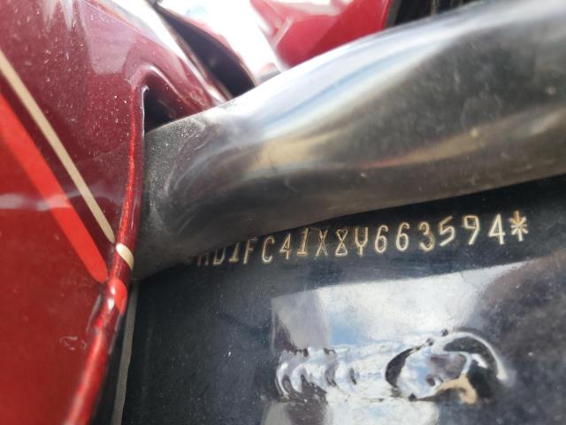 1HD1FC41X8Y663594 - 2008 HARLEY-DAVIDSON FLHTCUI 红色 照片 10