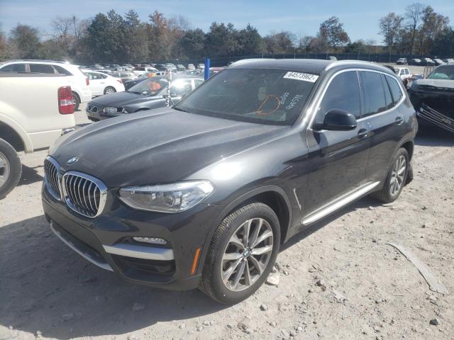 5UXTR9C52KLR05158 - 2019 BMW X3 XDRIVE3 CHARCOAL photo 2