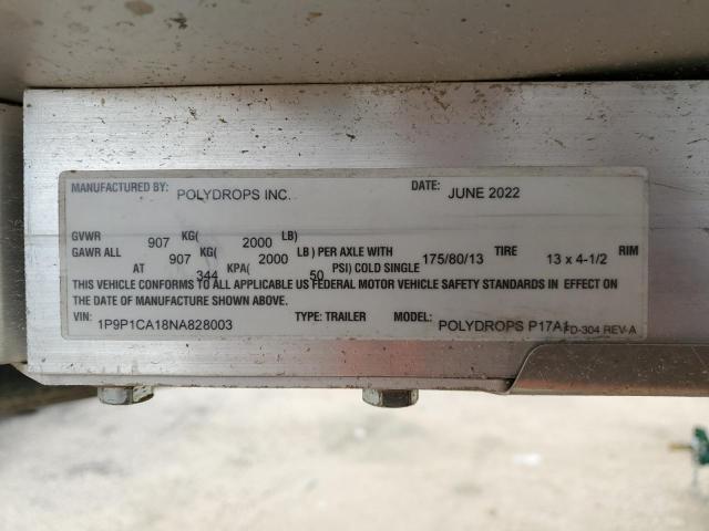 undefined - 2022 POLARIS TRAILER SILVER photo 10