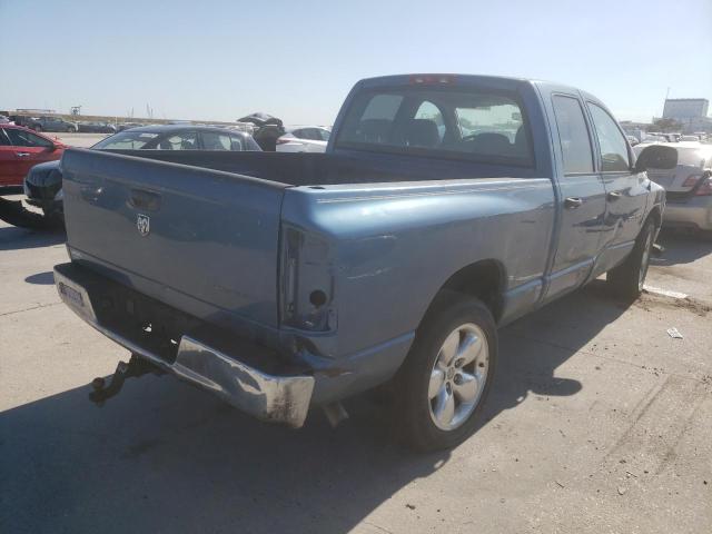 1D7HA18K35J583263 - 2005 DODGE RAM 1500 S BLUE photo 4