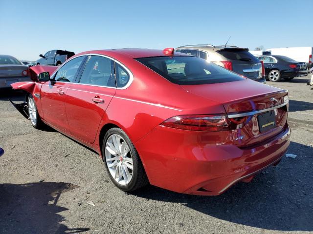 SAJBG4FX7MCY89062 - 2021 JAGUAR XF SE RED photo 3