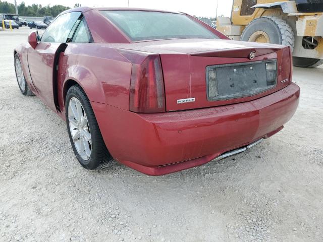 1G6YV36A295600074 - 2009 CADILLAC XLR RED photo 3