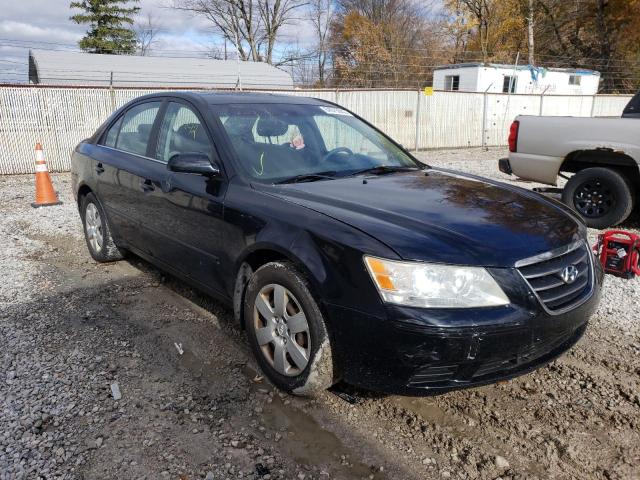 5NPET46C59H453486 - 2009 HYUNDAI SONATA GLS BLACK photo 1