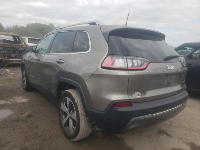 1C4PJLDB4KD****** - 2019 JEEP CHEROKEE L BEIGE photo 3