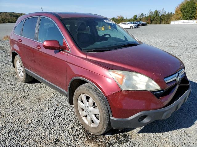 5J6RE487X9L024510 - 2009 HONDA CR-V EXL BURGUNDY photo 1