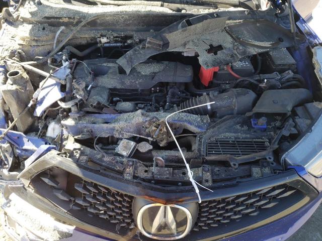 5J8TC2H69KL020601 - 2019 ACURA RDX A-SPEC BLUE photo 7