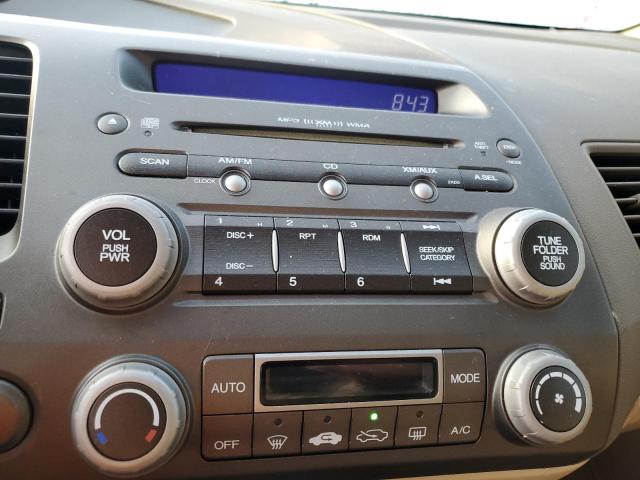 JHMFA36287S025551 - 2007 HONDA CIVIC HYBR BLUE photo 9