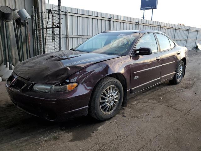 1G2WP52K12F160085 - 2002 PONTIAC GRAND PRIX იასამნისფერი ფოტო 2