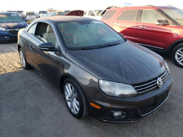 WVWBW8AH6EV004896 - 2014 VOLKSWAGEN EOS KOMFOR ყავისფერი ფოტო 1