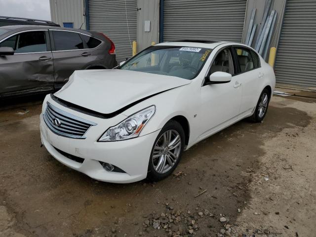 JN1CV6AP7FM501985 - 2015 INFINITI Q40 WHITE photo 2