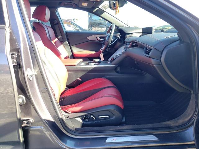 19UUB6F58MA001710 - 2021 ACURA TLX TECH A GRAY photo 5