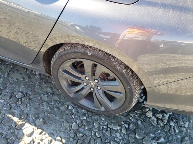 19UUB6F58MA001710 - 2021 ACURA TLX TECH A GRAY photo 9