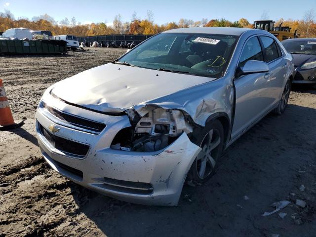 1G1ZC5E1XBF192565 - 2011 CHEVROLET MALIBU 1LT Күміс фото 2