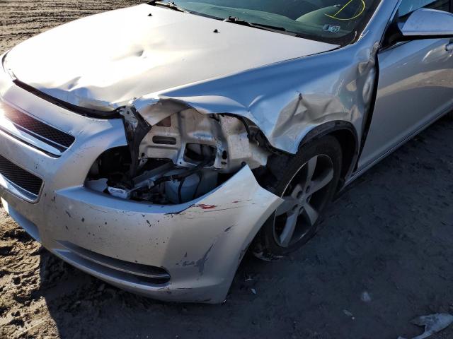 1G1ZC5E1XBF192565 - 2011 CHEVROLET MALIBU 1LT Күміс фото 9