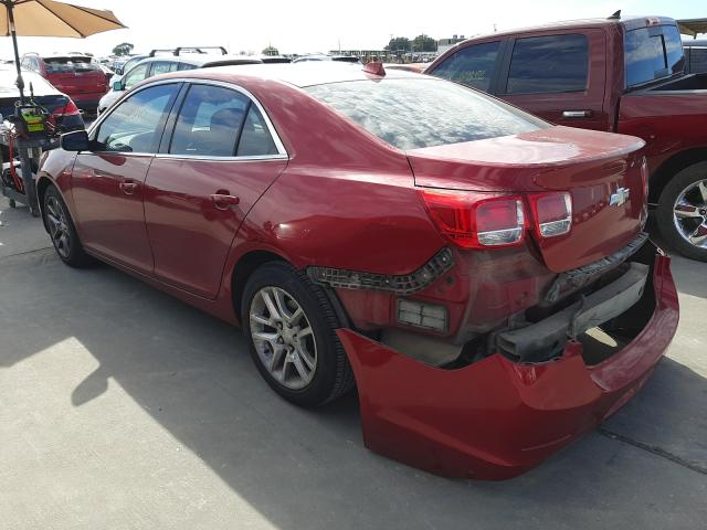 1G11D5SR5DF189466 - 2013 CHEVROLET MALIBU 1LT მუქწითელი ფოტო 3