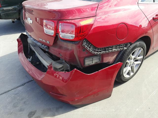 1G11D5SR5DF189466 - 2013 CHEVROLET MALIBU 1LT მუქწითელი ფოტო 9