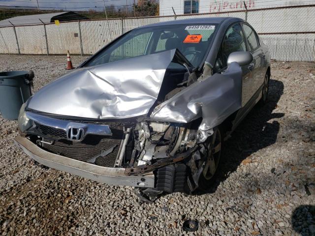 19XFA166X9E009883 - 2009 HONDA CIVIC LX-S فضي صورة 2