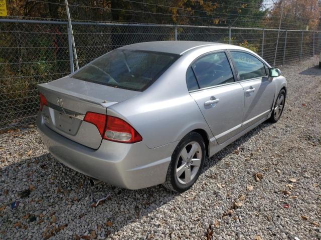 19XFA166X9E009883 - 2009 HONDA CIVIC LX-S فضي صورة 4