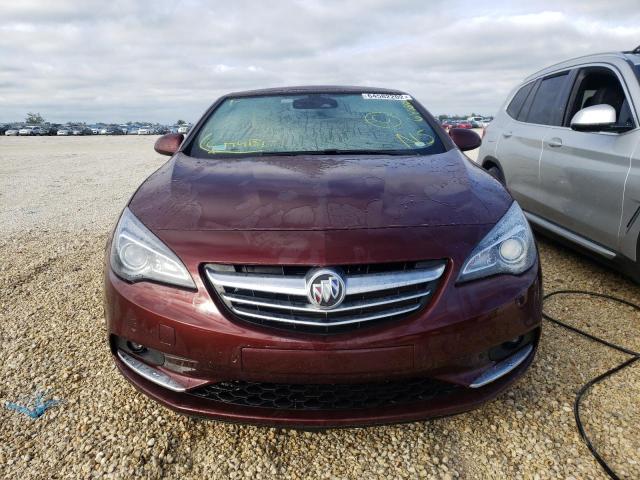 W04WH3N59KG305669 - 2019 BUICK CASCADA PR MAROON photo 5