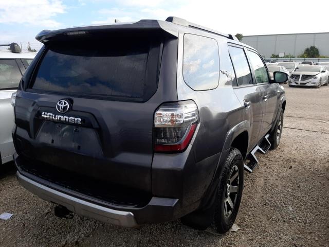 JTEBU5JRXK5638457 - 2019 TOYOTA 4RUNNER TR CHARCOAL photo 4