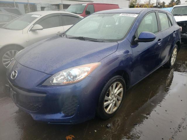 JM1BL1L81C1633418 - 2012 MAZDA MAZDA3 BLUE photo 2