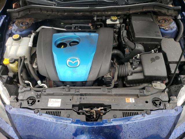 JM1BL1L81C1633418 - 2012 MAZDA MAZDA3 BLUE photo 7