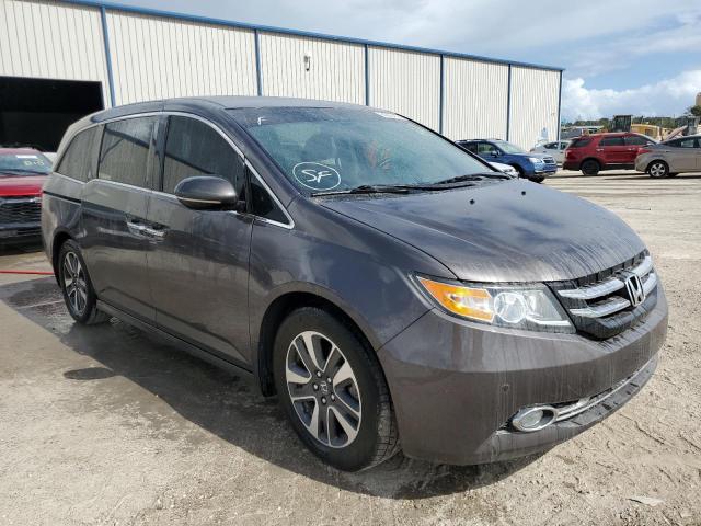 5FNRL5H93GB045752 - 2016 HONDA ODYSSEY TO GRAY photo 1