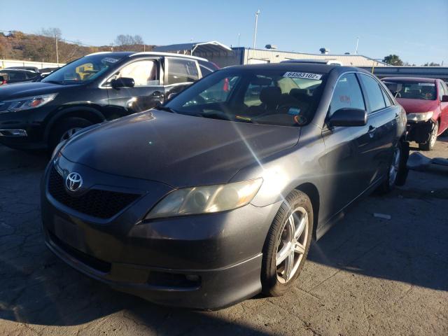 4T1BE46K37U045779 - 2007 TOYOTA CAMRY CE GRAY photo 2