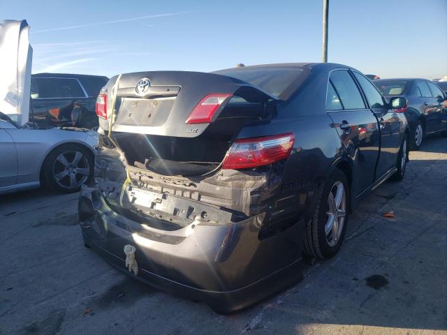 4T1BE46K37U045779 - 2007 TOYOTA CAMRY CE GRAY photo 4