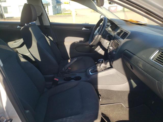 3VW2K7AJXCM408247 - 2012 VOLKSWAGEN JETTA BASE 银色 照片 5