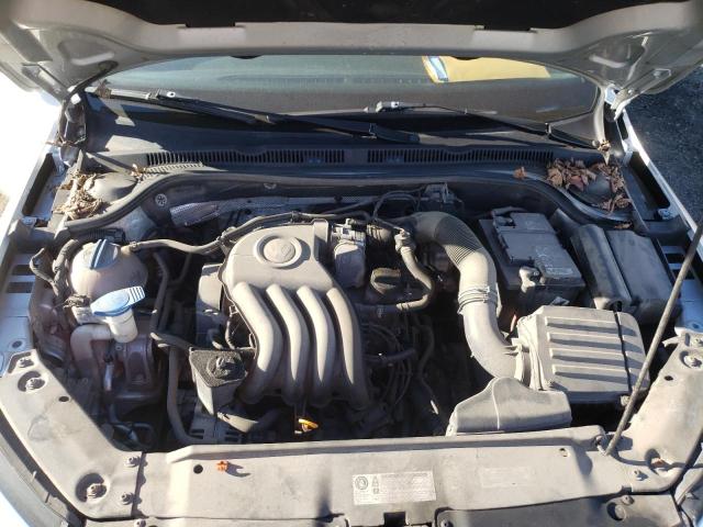 3VW2K7AJXCM408247 - 2012 VOLKSWAGEN JETTA BASE 银色 照片 7