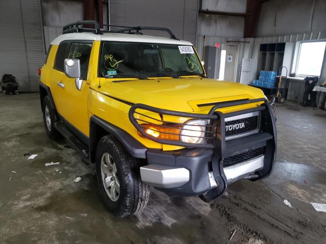 JTEBU11FX70044308 - 2007 TOYOTA FJ CRUISER YELLOW photo 1