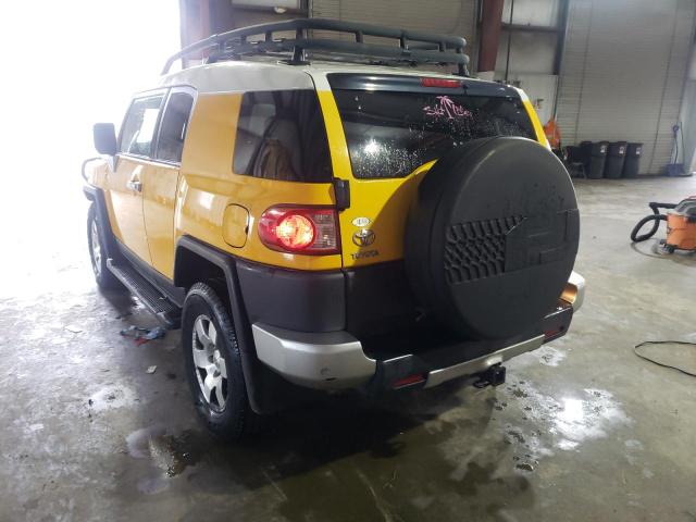 JTEBU11FX70044308 - 2007 TOYOTA FJ CRUISER YELLOW photo 3