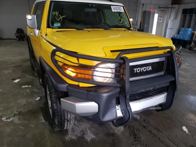 JTEBU11FX70044308 - 2007 TOYOTA FJ CRUISER YELLOW photo 9