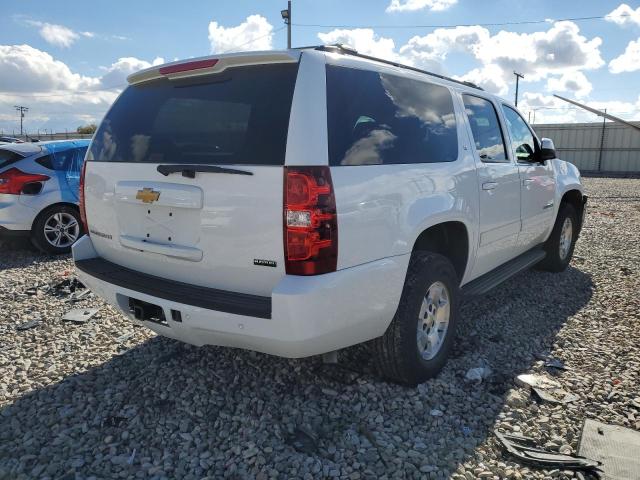 1GNSKJE72CR186386 - 2012 CHEVROLET SUBURBAN K WHITE photo 4