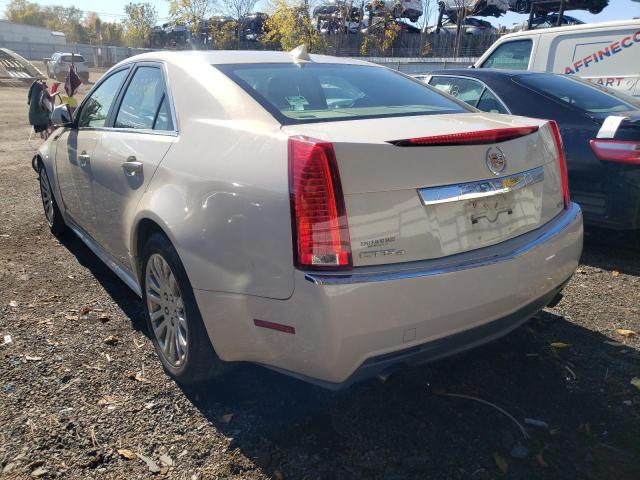 1G6DM5ED6B0114881 - 2011 CADILLAC CTS PERFOR კრემისფერი ფოტო 3