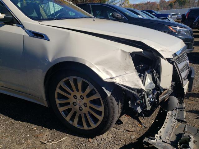 1G6DM5ED6B0114881 - 2011 CADILLAC CTS PERFOR კრემისფერი ფოტო 9