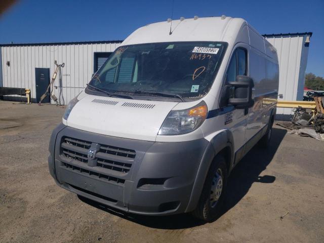 3C6URVHG7JE116933 - 2018 RAM PROMASTER WHITE photo 2