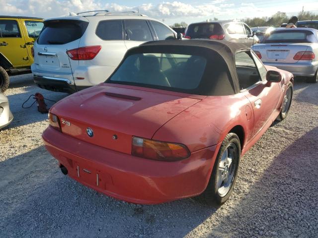 4USCH7338WLD17114 - 1998 BMW Z3 1.9 RED photo 4