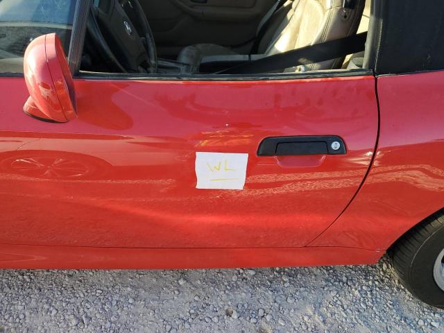 4USCH7338WLD17114 - 1998 BMW Z3 1.9 RED photo 9