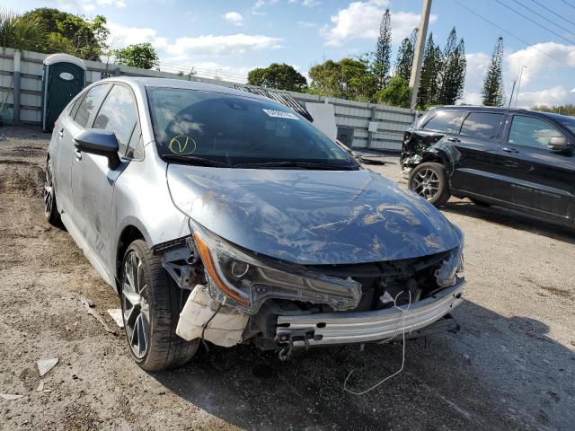 JTDS4RCE0LJ047388 - 2020 TOYOTA COROLLA SE WHITE photo 1